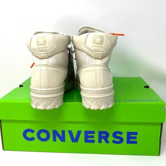 Converse Paria x FARZANEH PRO LEATHER X2 MID Top Shoes Women's Size 170592C - Picture 2 of 11